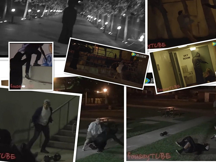 老子不想理你，并把你揍了一顿！