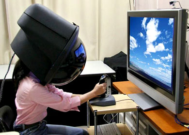 VR头显Toshiba Bubble Helmet