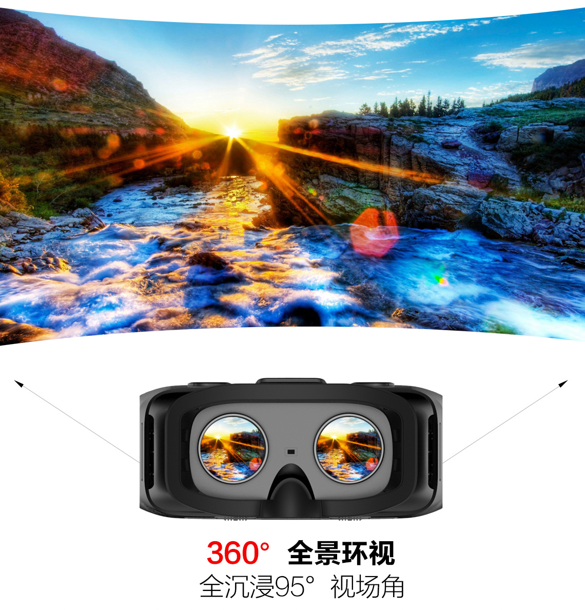 开欧客VR一体机360°观影